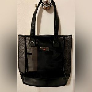 Polo Ralph Lauren Vintage Mesh Tote Bag